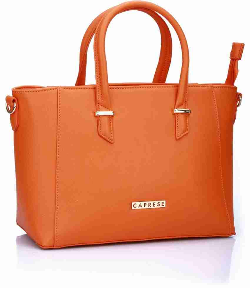 Buy Caprese Women Orange Tote Rust Online Best Price in India Flipkart