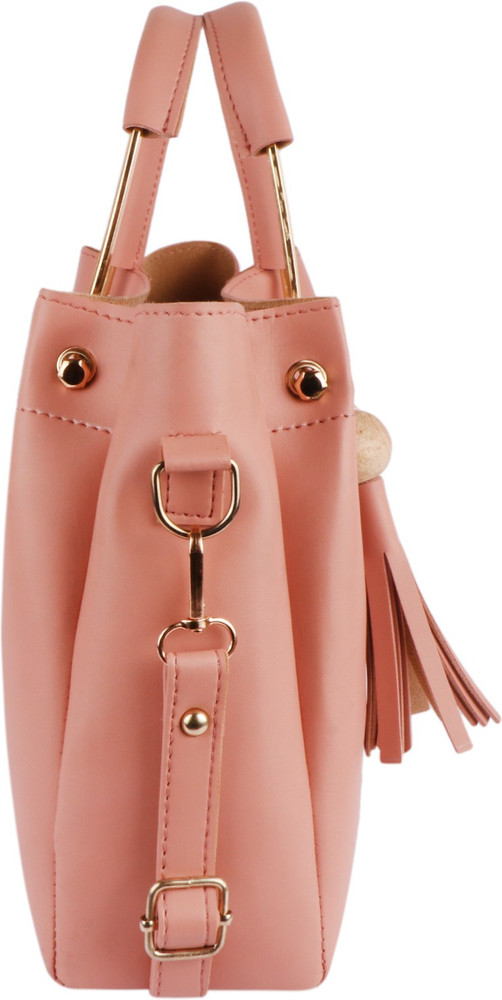 Buy AT Fashion Women Pink Hand held Bag PINK PEACH Online Best