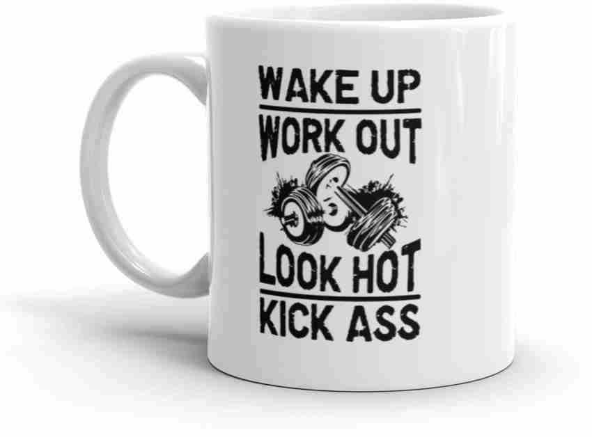 Workout Freak Gift Coffee Mug, Bodybuilding Obsession, At The Gym - Wh –  Zapbest2