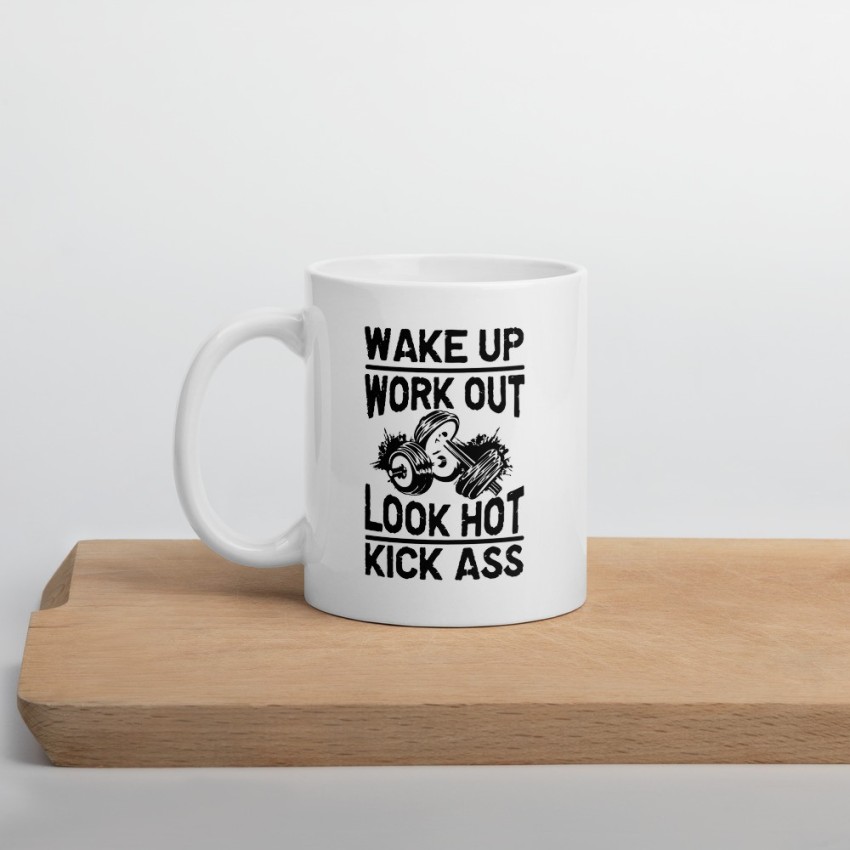 Muscle Man Mug Funny Workout Mug for Gym Lovers 