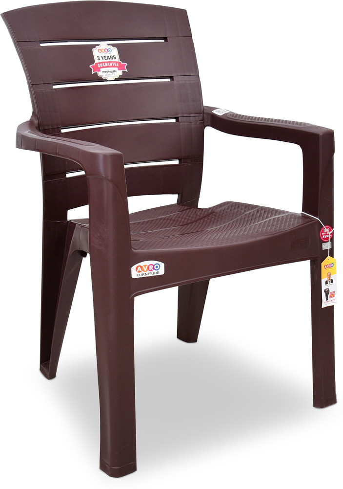 AVRO furniture 9955 MATT CHAIR Pack Of 4 Plastic Outdoor Chair