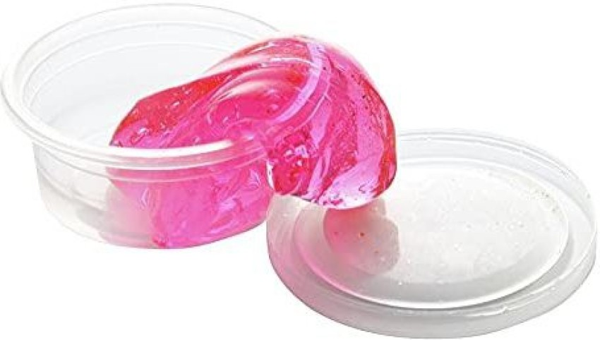 imtion Pack of 2 Pcs ( Crystal Slime Clay any color) Slime Jelly