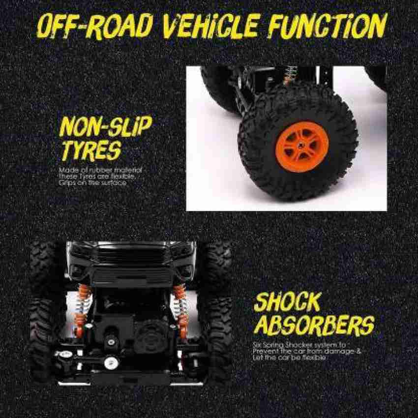 Off-road 6-wheel Remote Control Car Black 2.4 G, Toys \ R/C vehicles