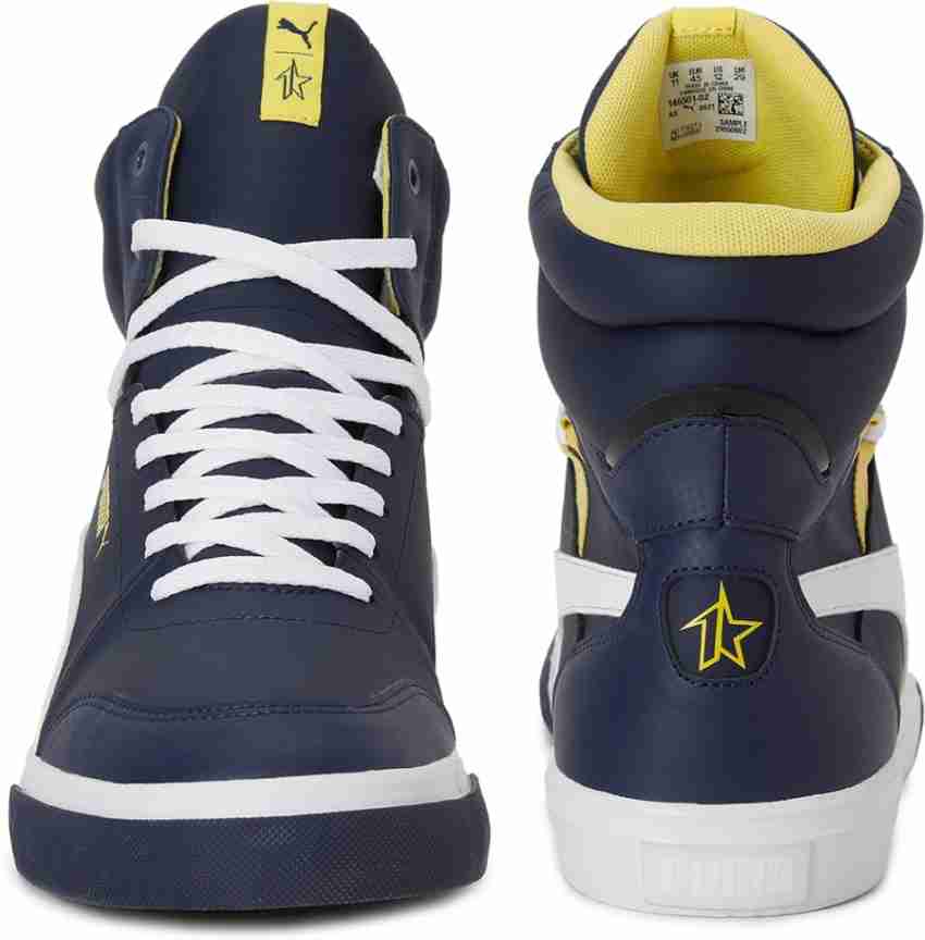 Blue puma 2024 high tops