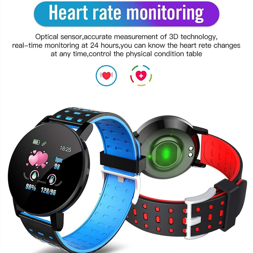 LionBolt A8 Red Fitness Watch Smart Watch Activity Tracker Fitness