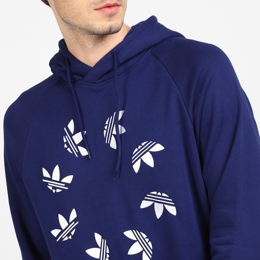 Mens blue outlet adidas sweatshirt