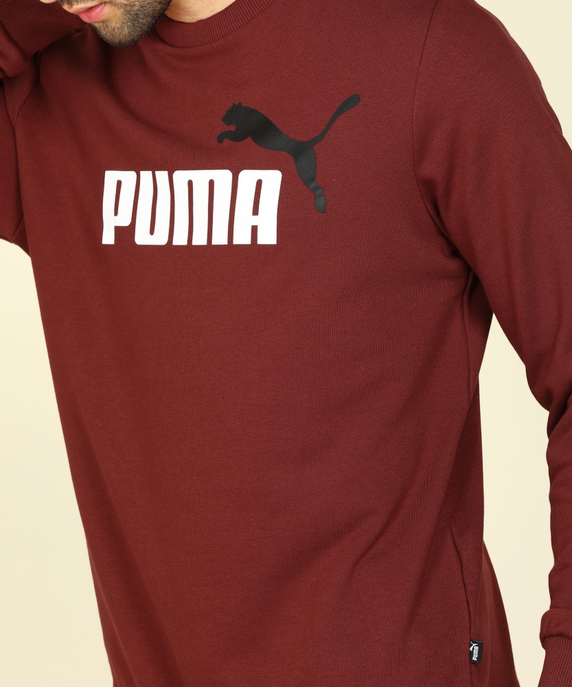 Puma sale burgundy sweatshirt