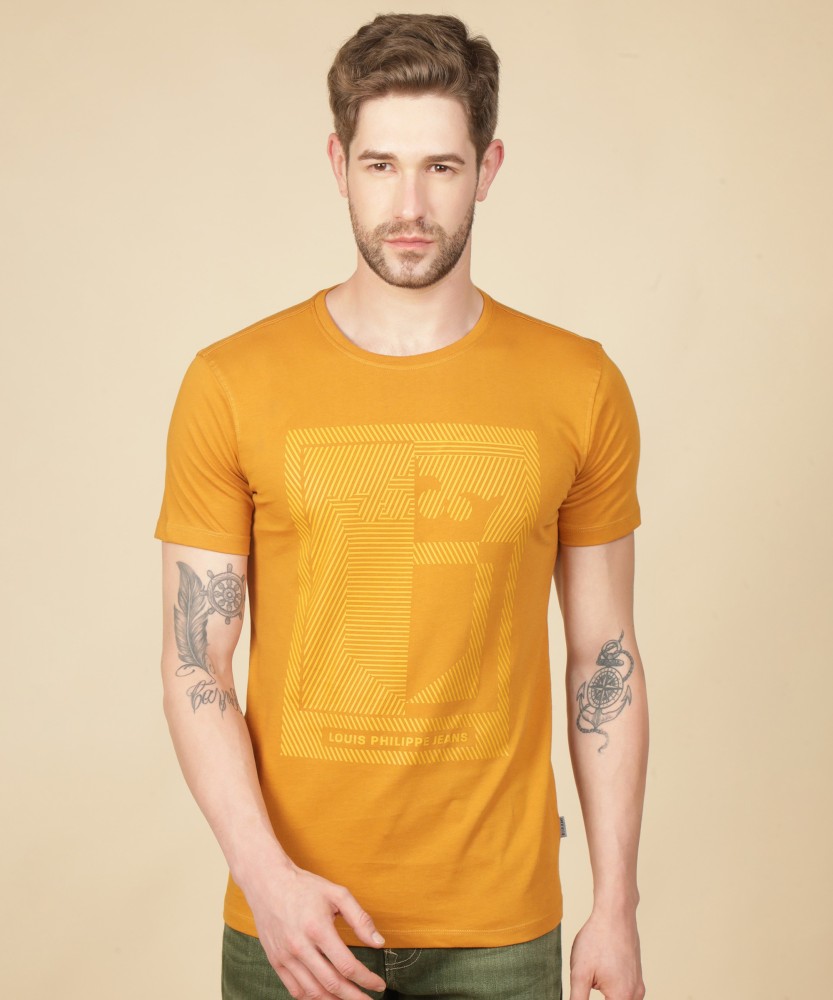 Buy Yellow Tshirts for Men by LOUIS PHILIPPE Online