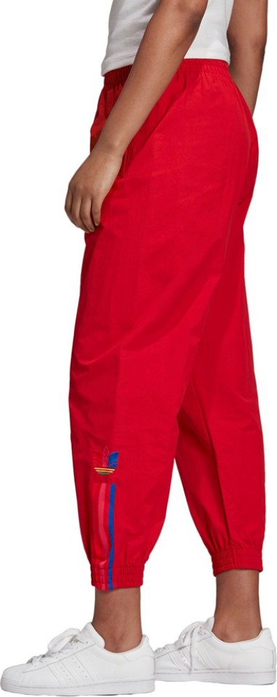 Buy adidas Originals Womens Adicolor Tricolor Primeblue Track Pants Scarlet