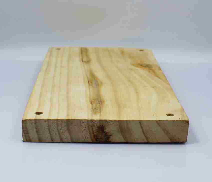 Craft Affair  Natural Pine Wooden Plank (12x6 inch, 3 Pcs