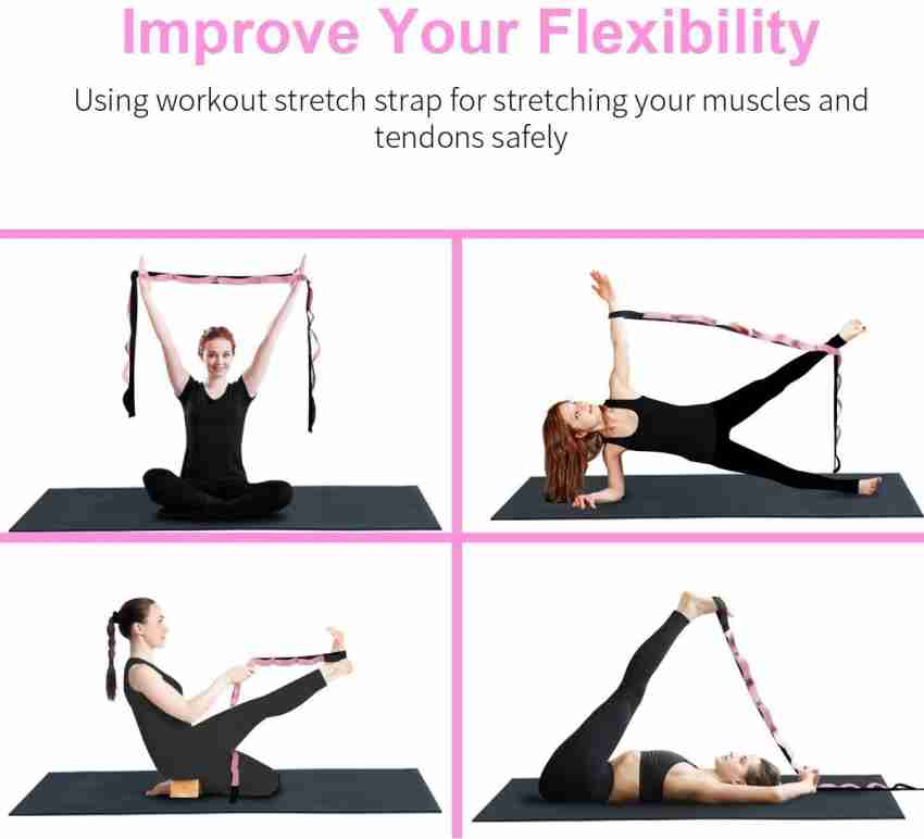 Buy Fitcozi Yoga strap Best for Daily Stretching Physical Therapy