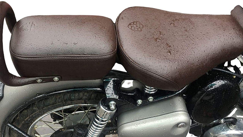 royal enfield classic 350 leather seat cover