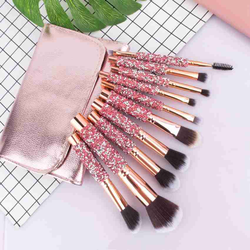 Glitter makeup brushes discount
