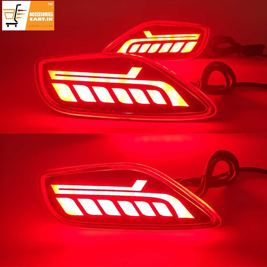 Accessories cart KIA Seltos Matrix Style Car Reflector Light Price