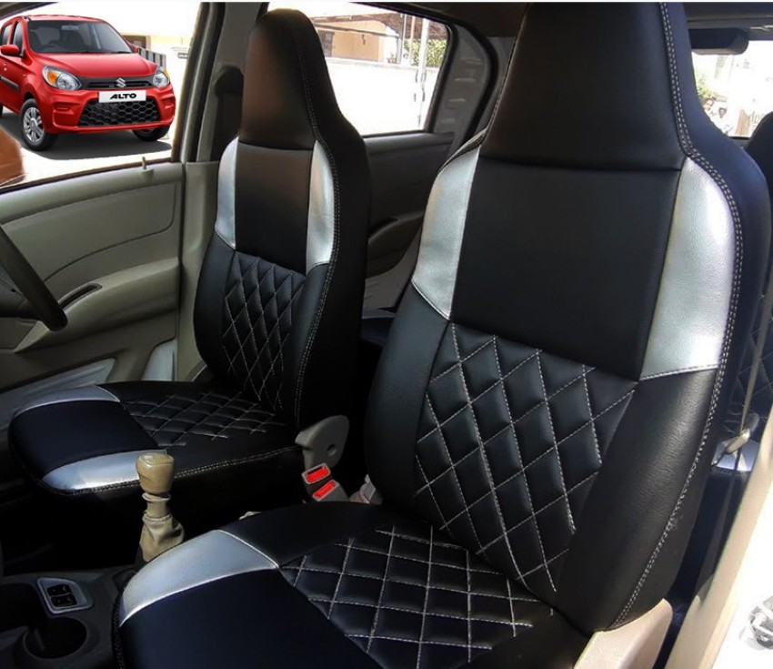 AutoSafe Leather Car Seat Cover For Maruti Alto K10 Price in India