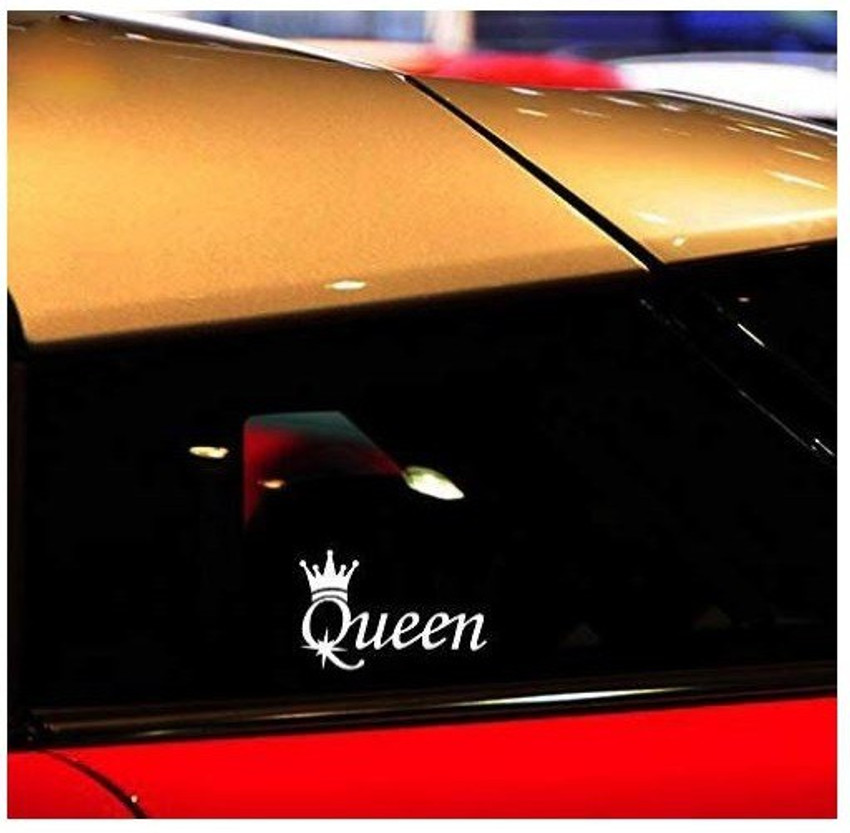 Queen car deals sticker