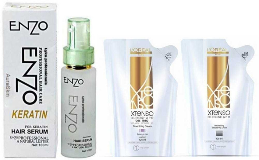 Lyka Professionals Enzo Hair Serum Loreal Professional Xtenso Straightening Cream Price in India Buy Lyka Professionals Enzo Hair Serum Loreal Professional Xtenso Straightening Cream online at Flipkar...