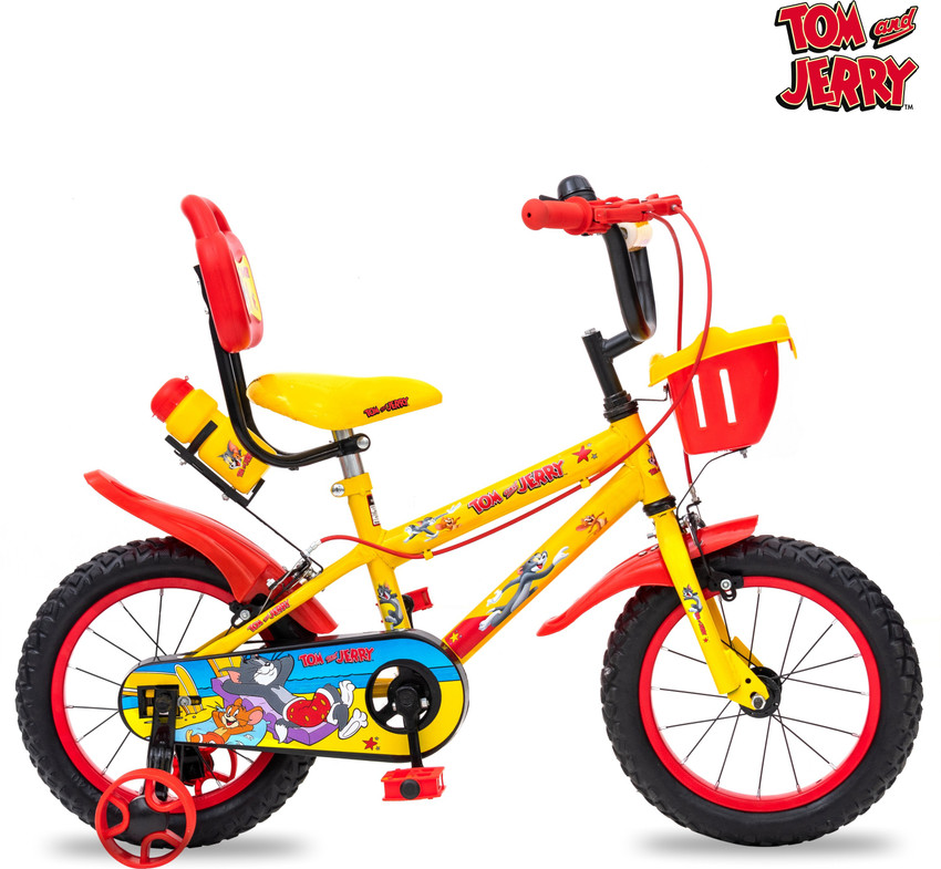 Miss Chief Tom Jerry 85 Assembled Kids Bicycle For 3 to 5 Years Boys Girls 14 T BMX Cycle Price in India Buy Miss Chief Tom
