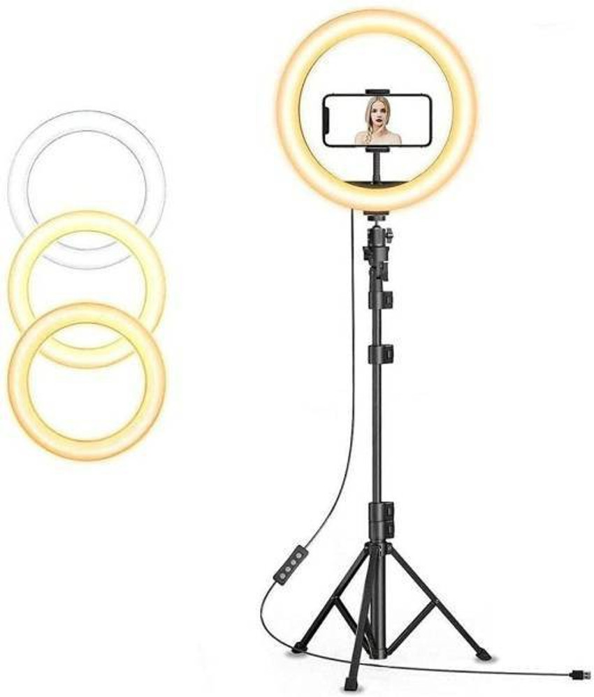 HelloX Big LED Selfie Ring Light for Smartphone to Capture Your