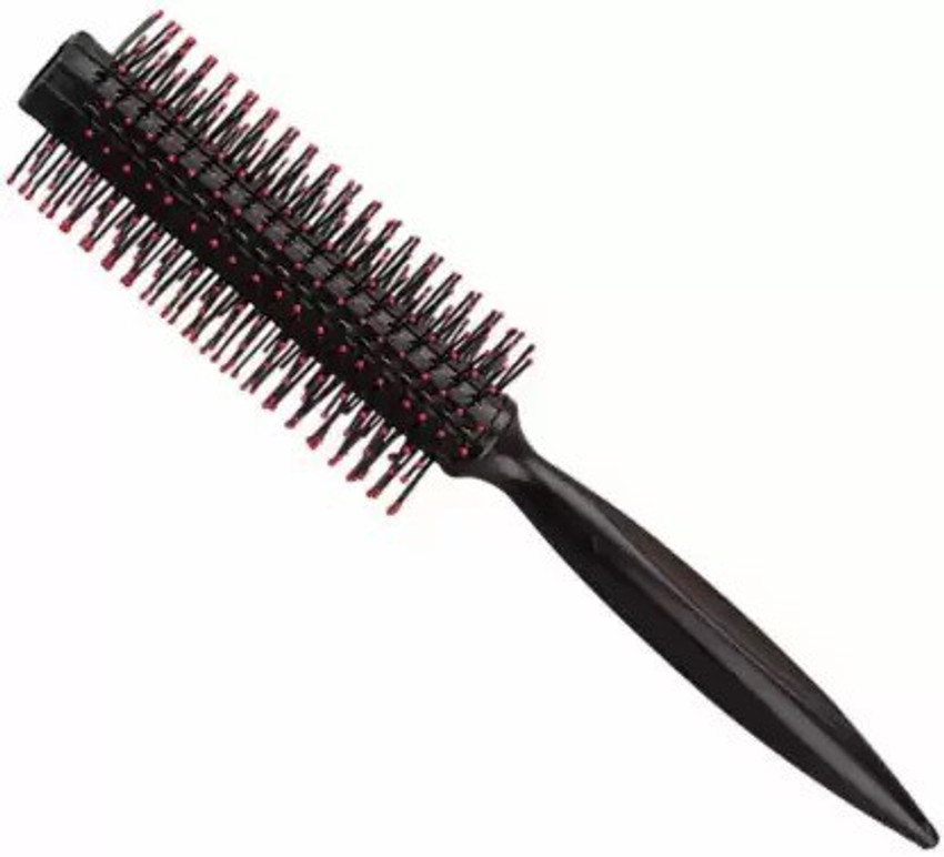 Hair straightening roller brush hot sale