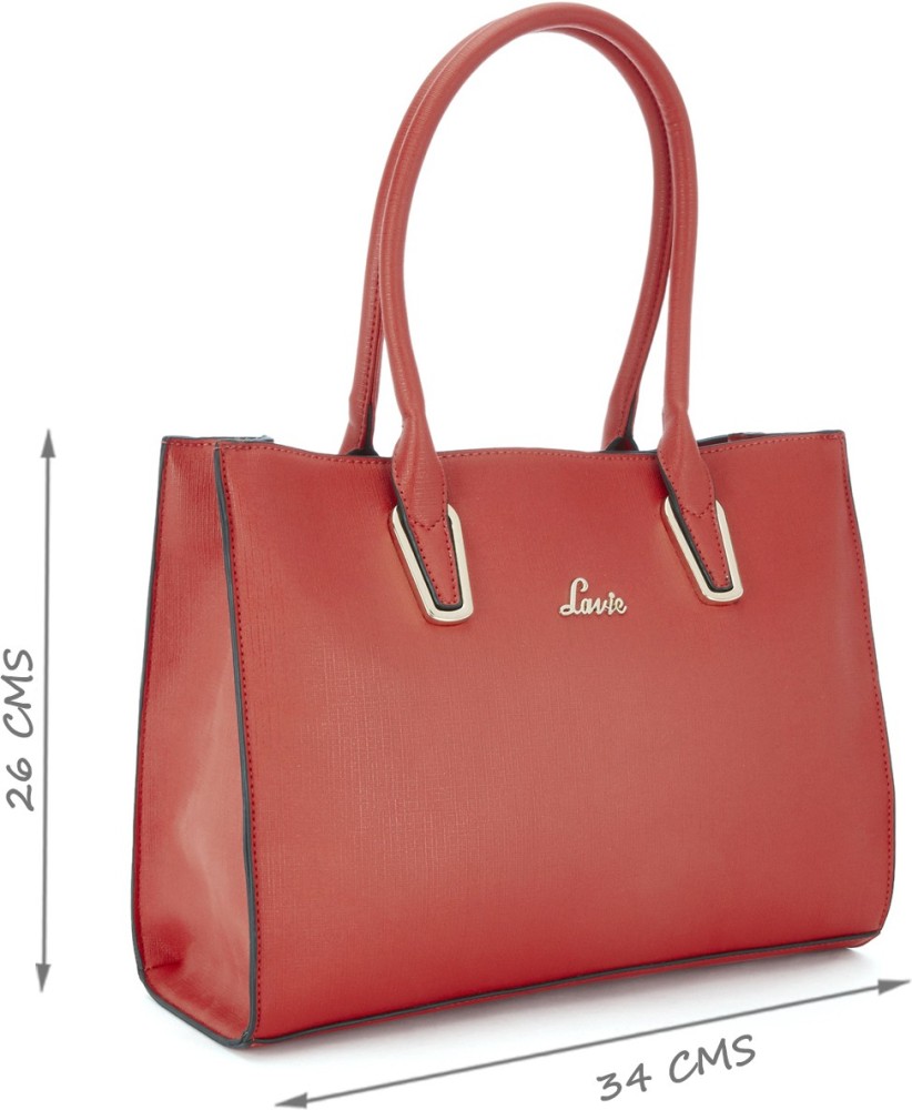 Buy LAVIE Women Red Satchel RED Online Best Price in India