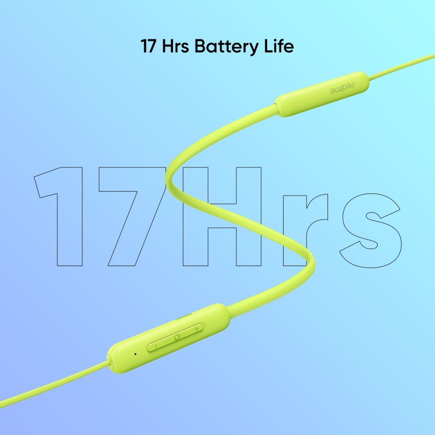 Realme earbuds best sale battery mah