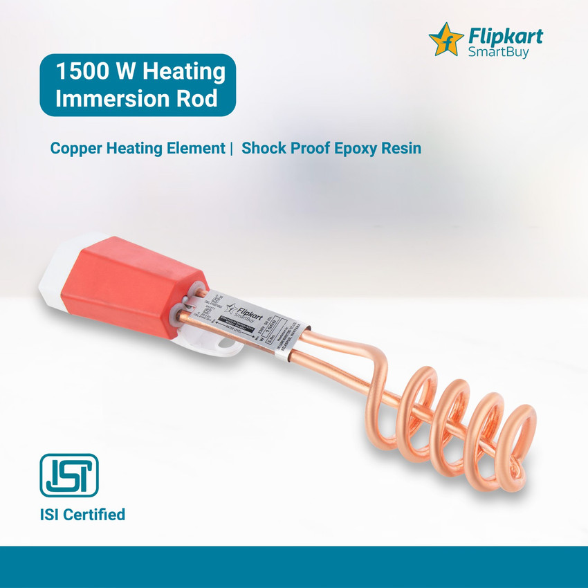 Flipkart SmartBuy Epoxy Pronto 1500 W Immersion Heater Rod Price in India -  Buy Flipkart SmartBuy Epoxy Pronto 1500 W Immersion Heater Rod online at  Flipkart.com