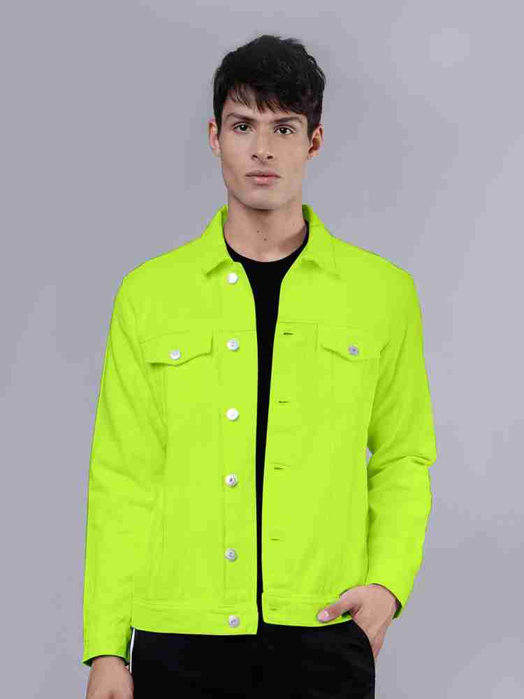 KLIZEN 3 4th Sleeve Solid Men Denim Jacket