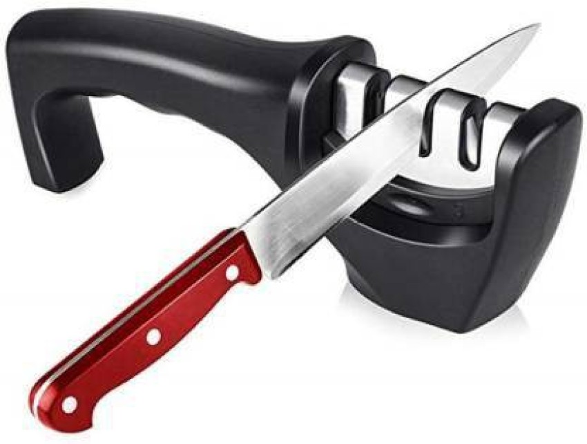 1pc Knife Sharpener 3/4 Stage Knife Sharpening Tool for Dull Steel