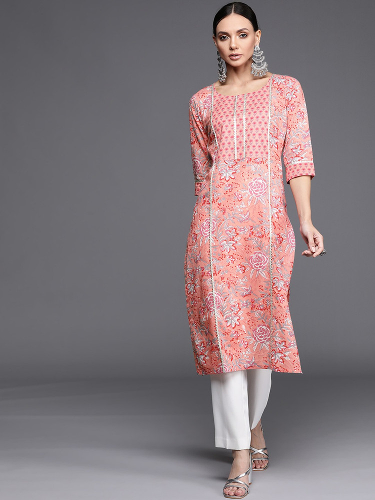 Libas multicoloured printed kurta clearance