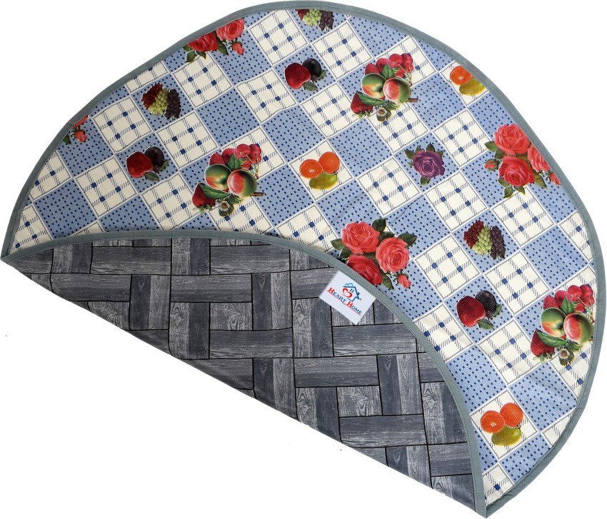 Heart Home Round Check Design Both Sided Bed Server Food Mat, Bedsheet  Protector, Oil & Waterproof (Grey)-HS_38_HEARTH21049 Price in India - Buy  Heart Home Round Check Design Both Sided Bed Server Food