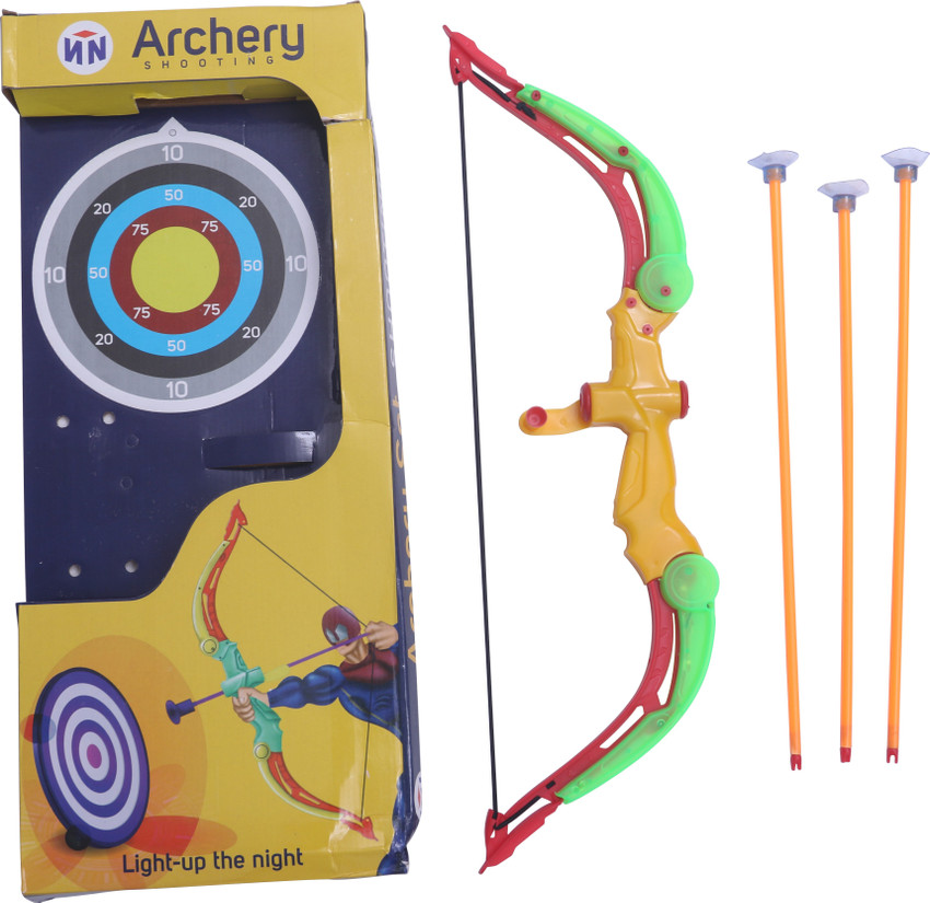 hinik Archery Bow and Arrow Toy Set with Target Archery Set with 2