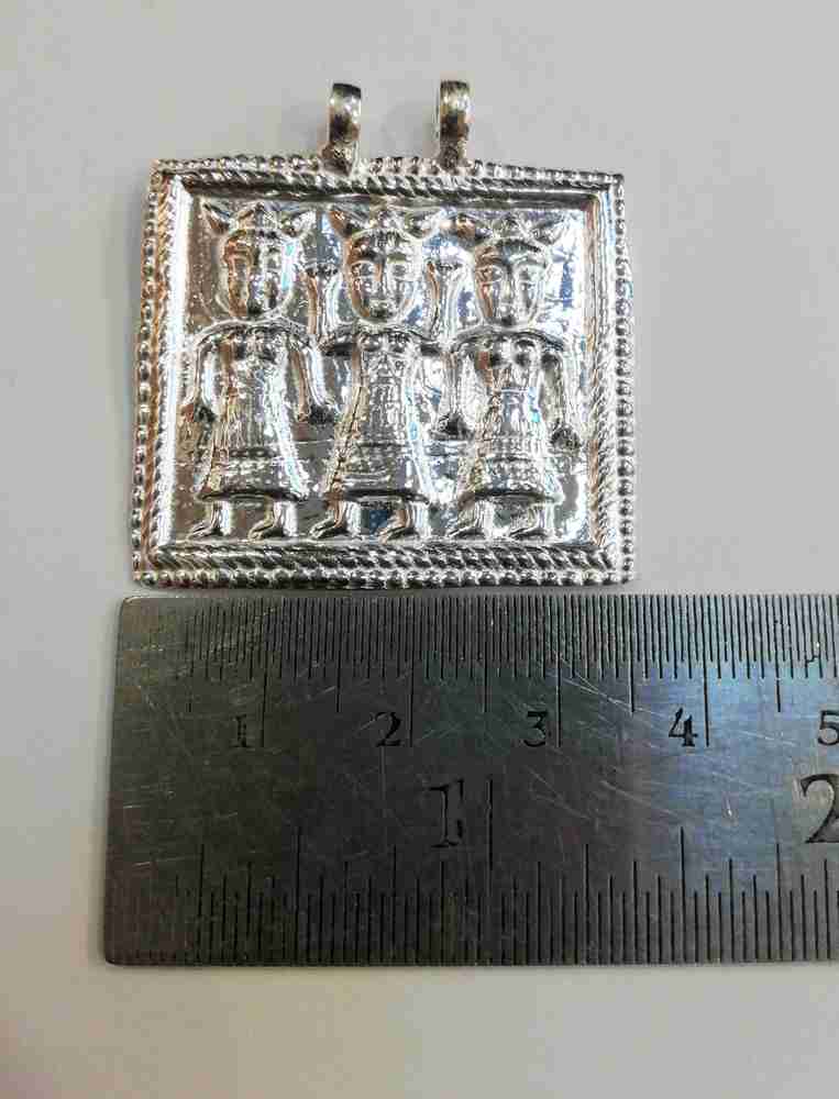 Shree Jewellers shree jewellers Sterling Silver Ahoi Ashtami Hoi Puja Pendant Silver Silver Pendant Price in India Buy Shree Jewellers shree jewellers Sterling Silver Ahoi Ashtami Hoi Puja Pendant Sil...