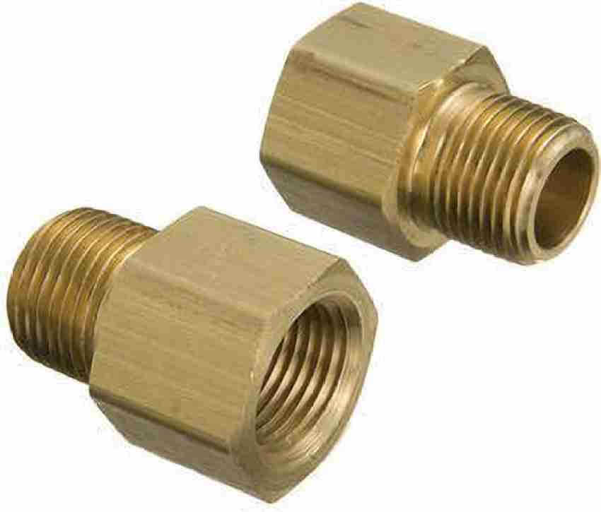 Brass BSP 1/2 3/4 1 Male Thread Straight Pipe Fittings Connector Adapter