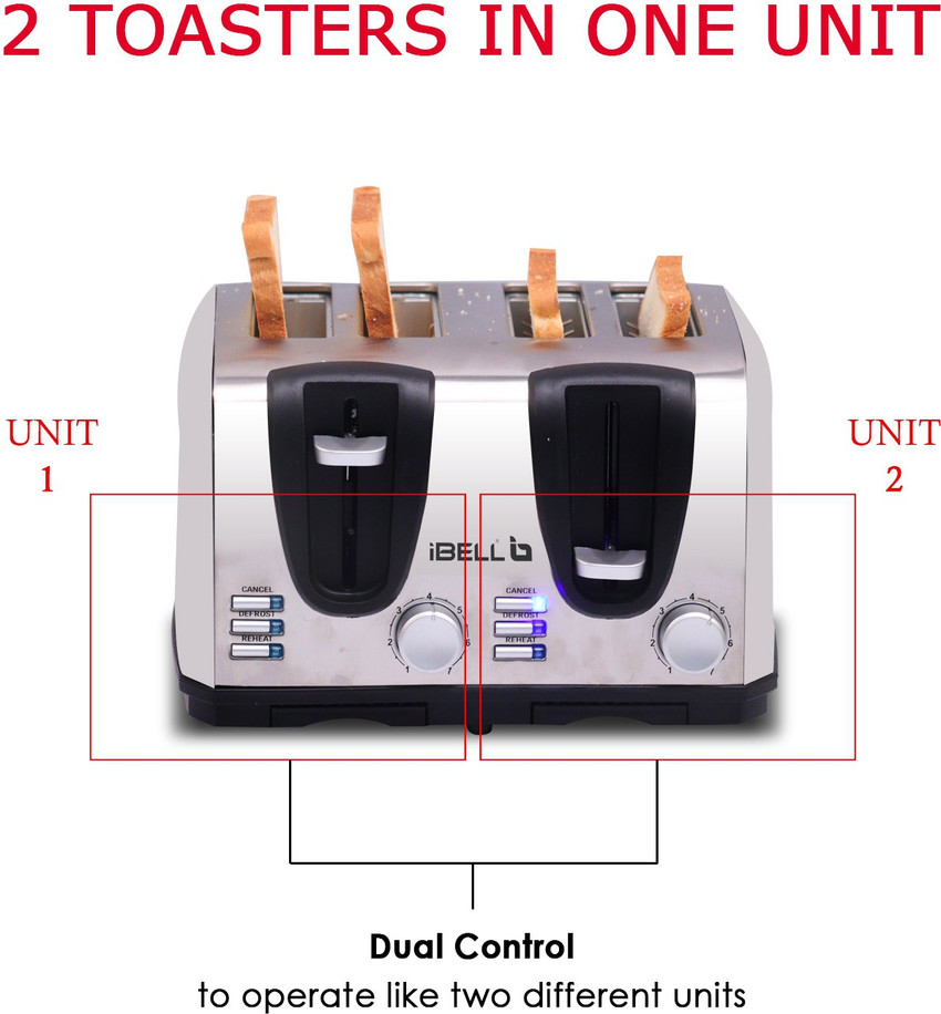 Dual toaster sales