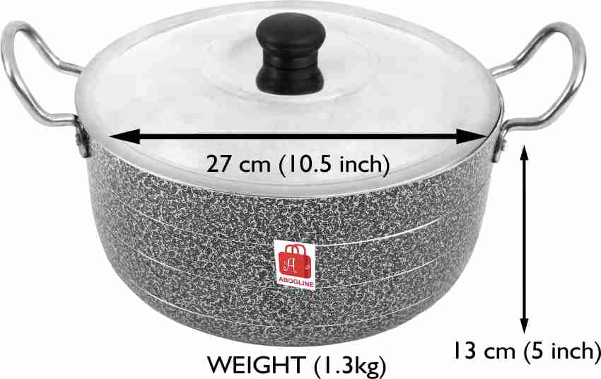 Authentic Biryani Handi Pot - 3.5L Capacity - Non-Stick Cooking Utensil 