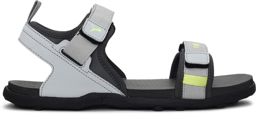 Puma men hot sale grey sandals