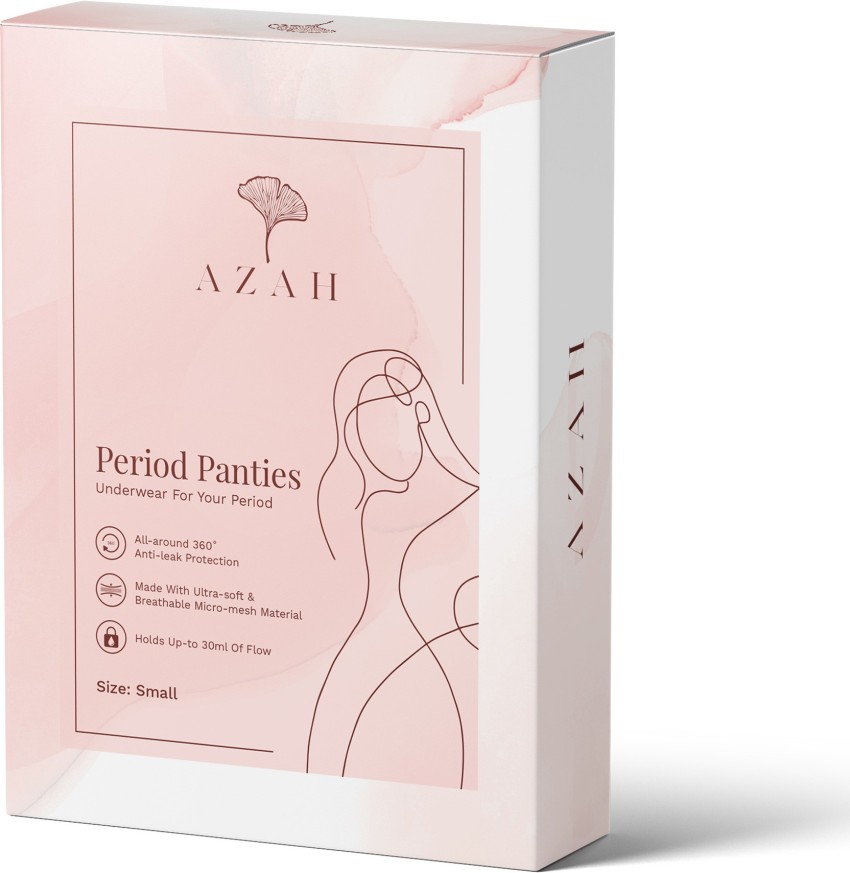 AZAH Period Panties for Women - Small Sanitary Pad