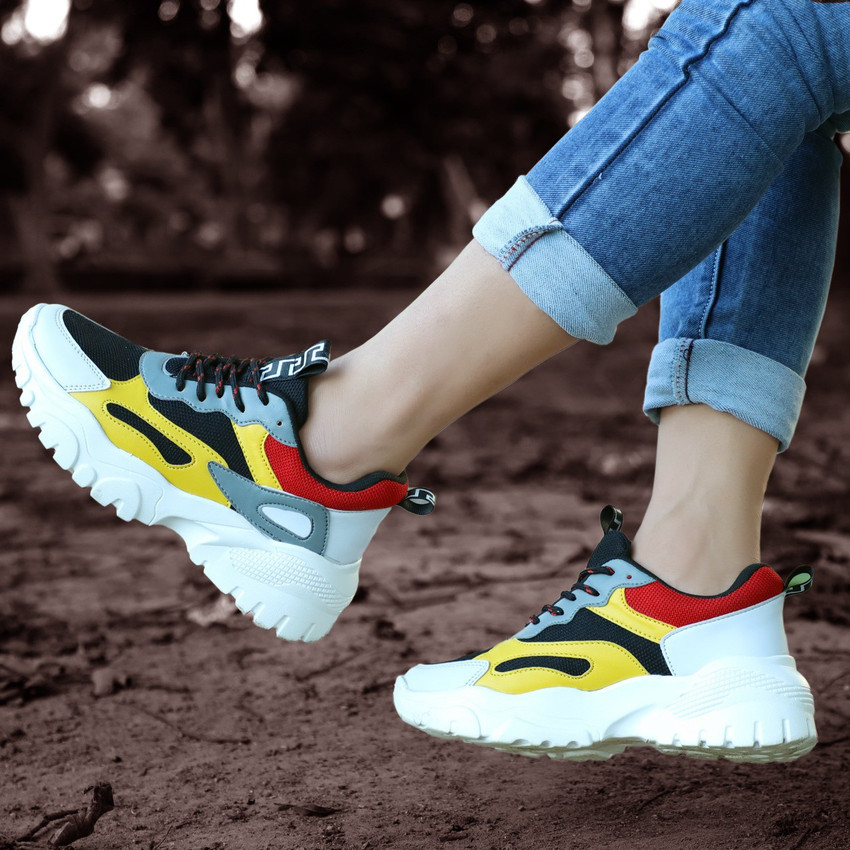 T ROCK Stylish Comfortable High Heel Casual Sneaker Shoes for Women And Girls For Women Buy T ROCK Stylish Comfortable High Heel Casual Sneaker Shoes for Women And Girls For Women Online at