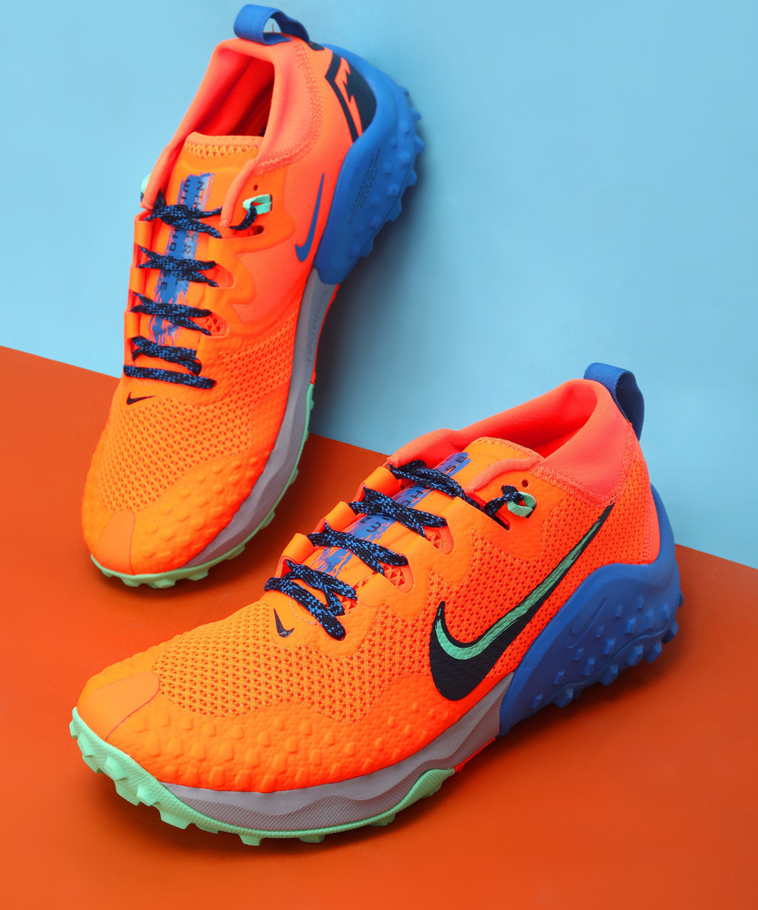 nike running wildhorse 7 trail trainers in yellow