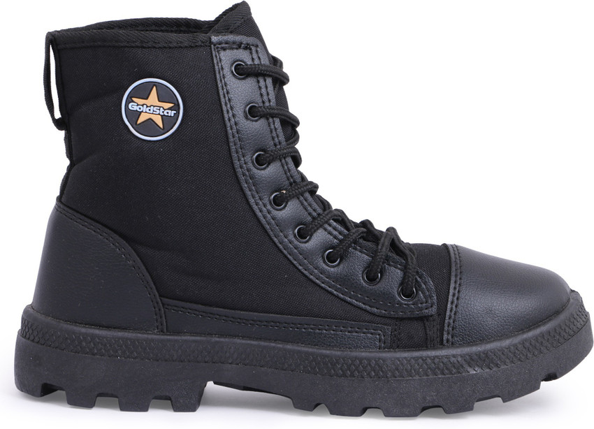 Gold discount star boot