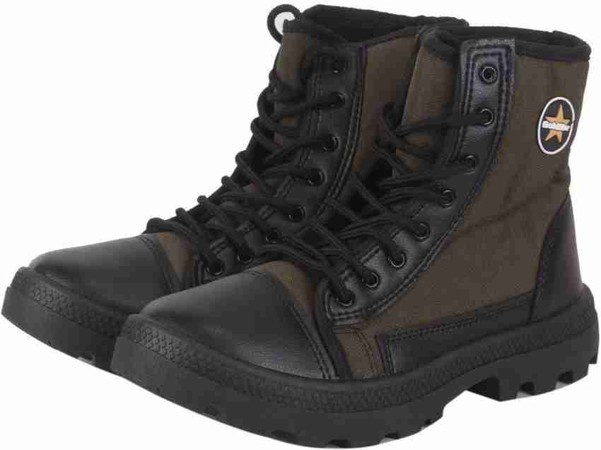 Star outlet gold boot