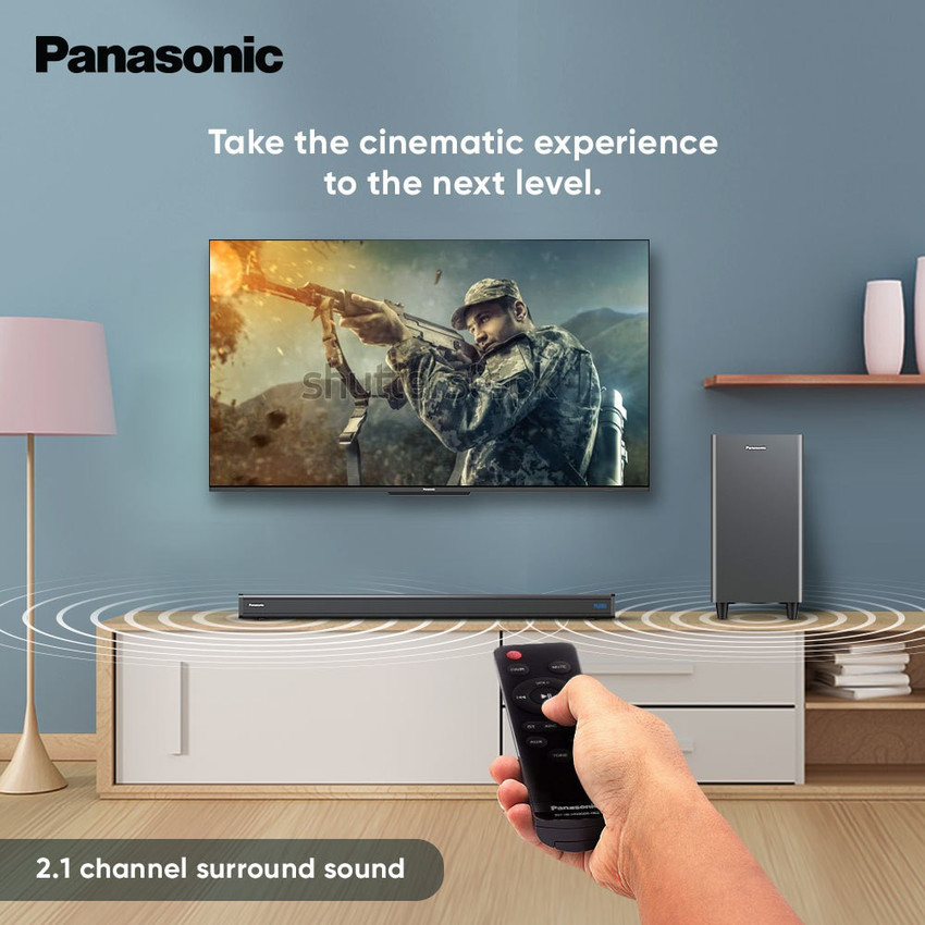 Tv panasonic cheap 43 soundbar