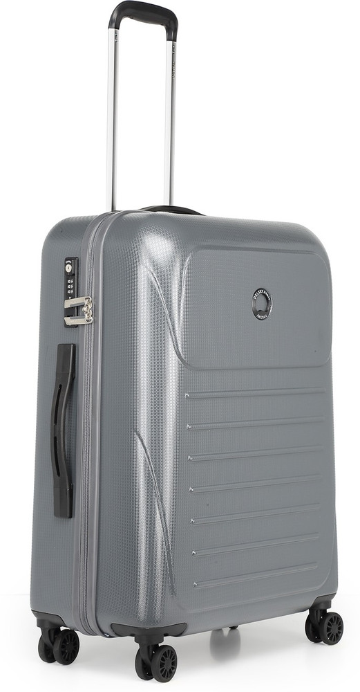 DELSEY Munia 75 4DW TR CASE Check in Suitcase 4 Wheels 30 inch ANTHRACITE Price in India Flipkart