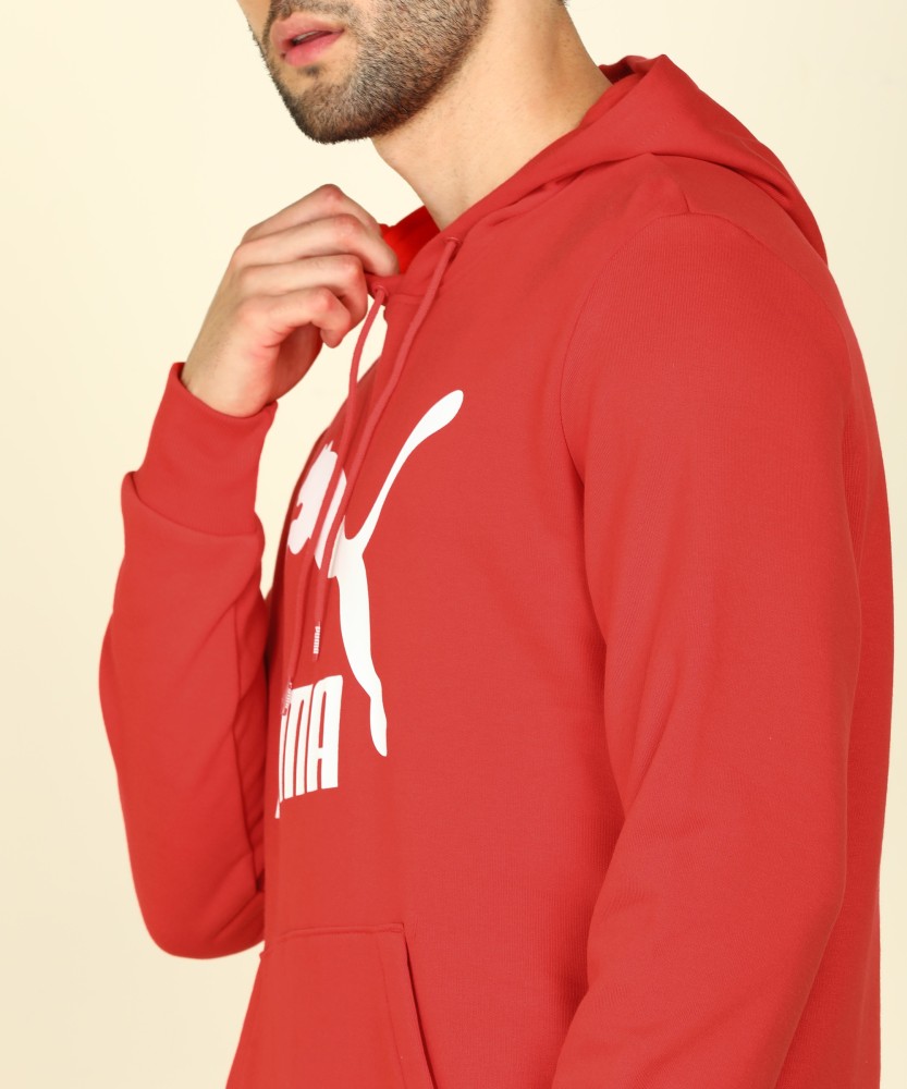 Puma red outlet sweatshirt