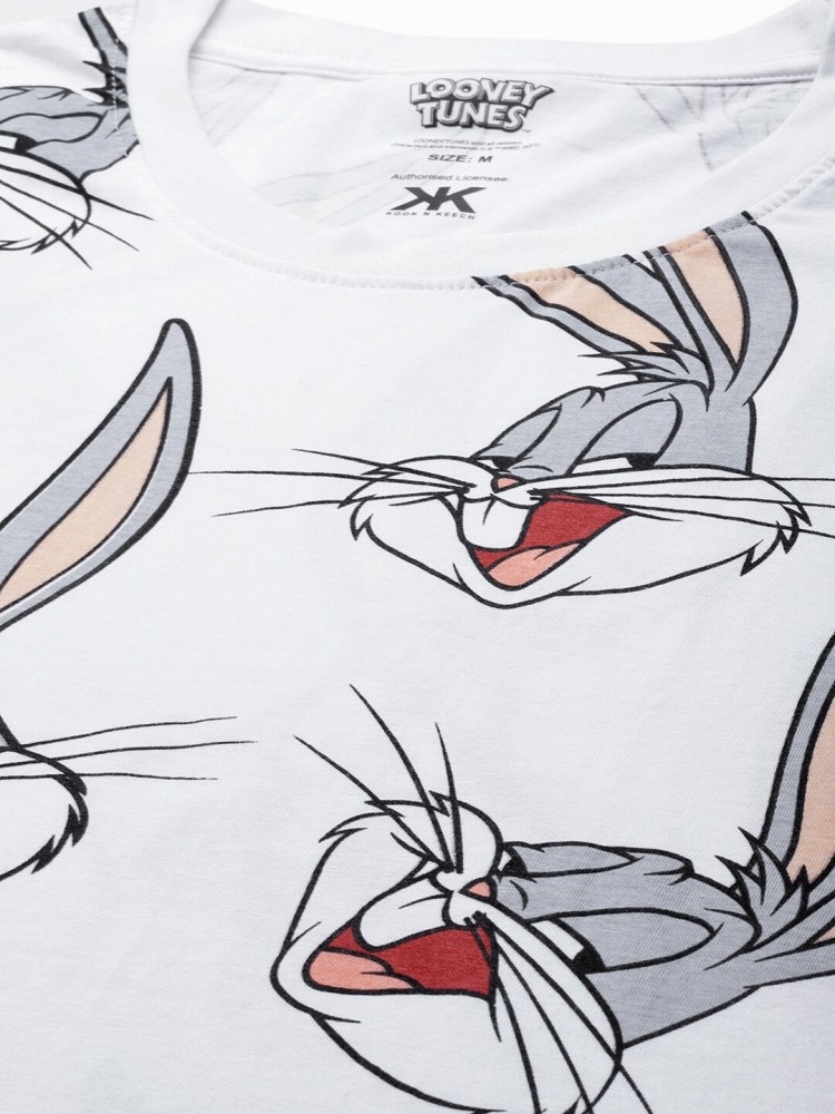 Looney Tunes Men's T-Shirt - White - M