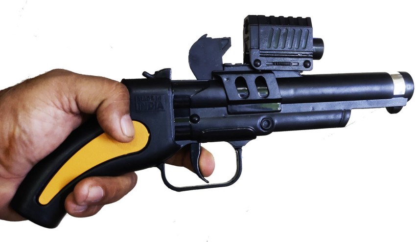Dhinchak Big Diwali gun for kids for paper roll caps compatible