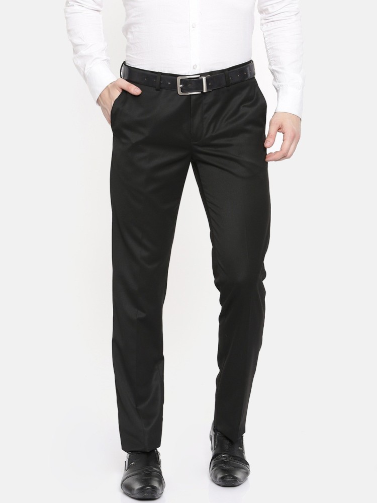 Mens Trousers  Pima French Terry Trousers Carbon Black
