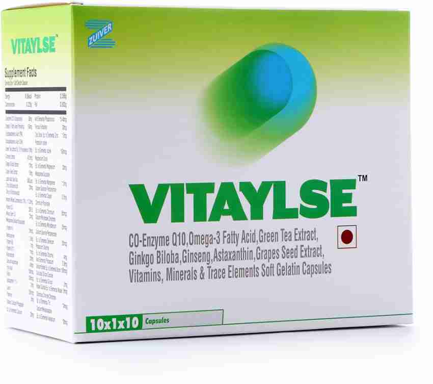 ZUVIER Vitaylse Capsules Price in India Buy ZUVIER Vitaylse