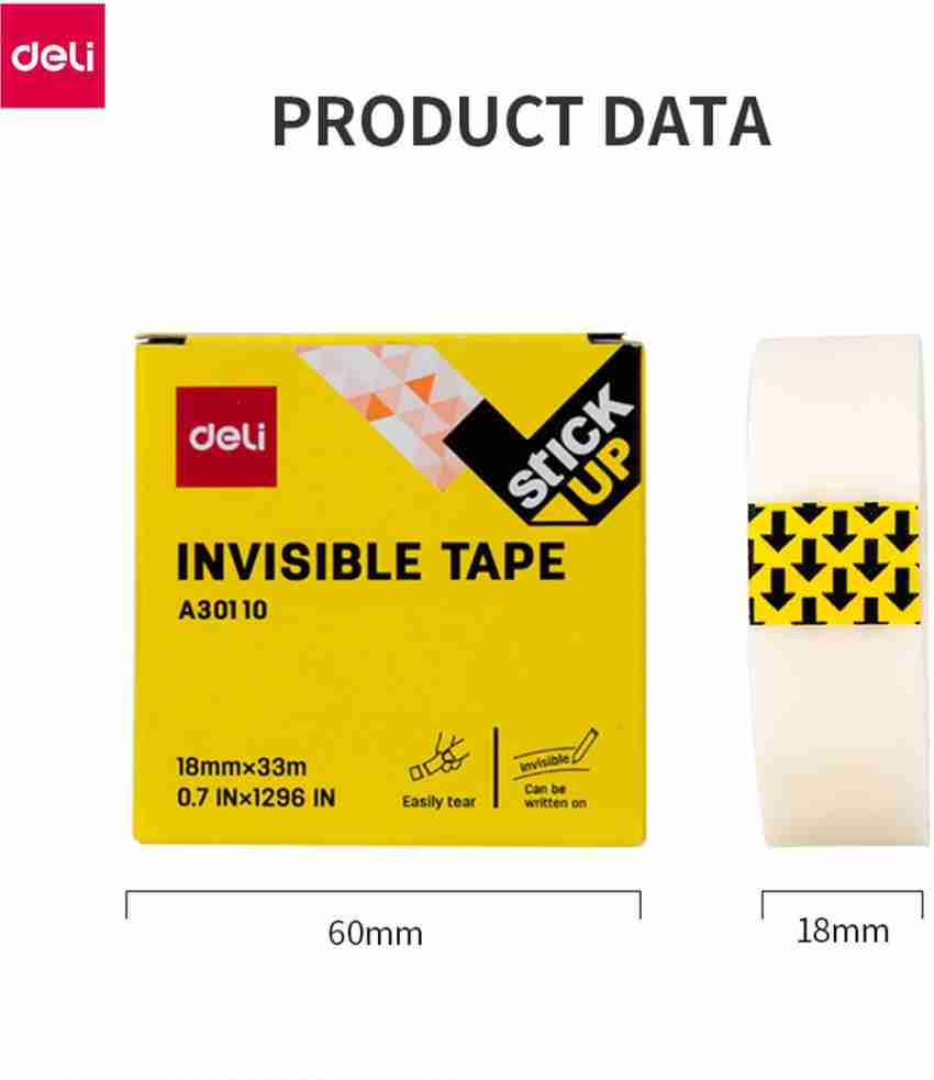 Invisible Tape, 18 mm x 33 m, 8 Rolls/shrink - Foska